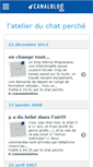 Mobile Screenshot of chatperche.canalblog.com
