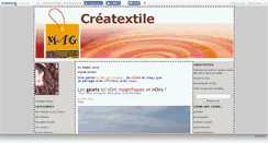 Desktop Screenshot of creatextile.canalblog.com