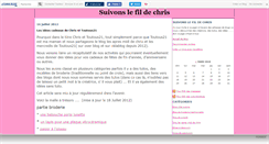 Desktop Screenshot of lefildechris.canalblog.com