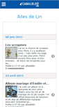 Mobile Screenshot of ailesdelin.canalblog.com