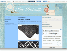 Tablet Screenshot of mllebertouille.canalblog.com