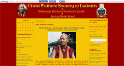 Desktop Screenshot of childsofladakh.canalblog.com