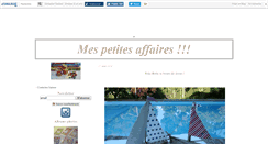 Desktop Screenshot of mespetitesaffair.canalblog.com