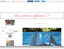 Tablet Screenshot of mespetitesaffair.canalblog.com