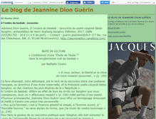 Tablet Screenshot of jeanninedion.canalblog.com