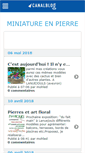 Mobile Screenshot of miniaturenpierre.canalblog.com