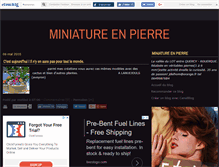 Tablet Screenshot of miniaturenpierre.canalblog.com