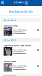 Mobile Screenshot of lesclichesdelyly.canalblog.com