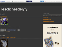 Tablet Screenshot of lesclichesdelyly.canalblog.com