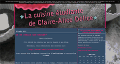 Desktop Screenshot of clairalicedelice.canalblog.com