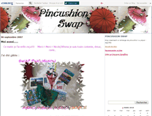 Tablet Screenshot of pincushionswap.canalblog.com
