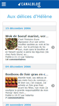 Mobile Screenshot of helenecuisine.canalblog.com