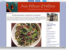 Tablet Screenshot of helenecuisine.canalblog.com