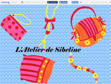 Tablet Screenshot of lateliersibeline.canalblog.com