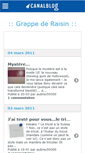 Mobile Screenshot of grappederaisin.canalblog.com