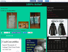 Tablet Screenshot of 100pour100scrap.canalblog.com
