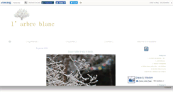 Desktop Screenshot of larbreblanc.canalblog.com