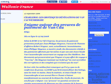 Tablet Screenshot of francowallon.canalblog.com