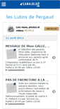Mobile Screenshot of lutinsdepergaud.canalblog.com