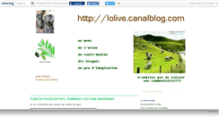 Desktop Screenshot of lolive.canalblog.com