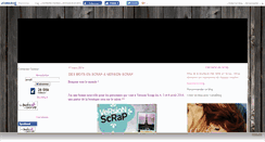 Desktop Screenshot of desmotsenscrap.canalblog.com