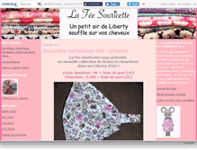 Tablet Screenshot of lafeesouricette.canalblog.com