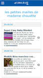 Mobile Screenshot of madamechouette.canalblog.com