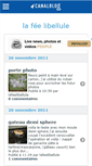 Mobile Screenshot of lafeelibellule.canalblog.com