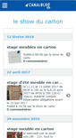 Mobile Screenshot of leshowducarton.canalblog.com