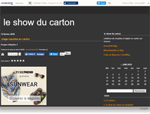 Tablet Screenshot of leshowducarton.canalblog.com