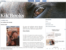 Tablet Screenshot of kikbooks.canalblog.com