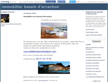Tablet Screenshot of caparcachon.canalblog.com