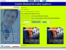Tablet Screenshot of centremusical.canalblog.com