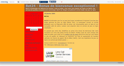 Desktop Screenshot of bet24.canalblog.com