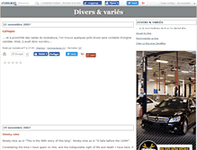 Tablet Screenshot of diversetvaries.canalblog.com