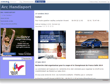 Tablet Screenshot of handisportarc.canalblog.com