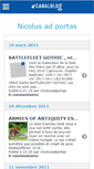Mobile Screenshot of nicolusadportas.canalblog.com
