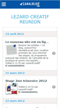Mobile Screenshot of lezardcreatif.canalblog.com