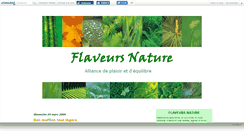 Desktop Screenshot of flaveursnature.canalblog.com