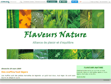 Tablet Screenshot of flaveursnature.canalblog.com