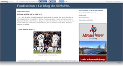 Desktop Screenshot of footissimo.canalblog.com