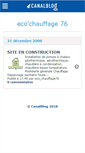 Mobile Screenshot of ecochauffage76.canalblog.com