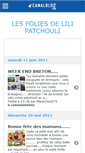 Mobile Screenshot of lilipatchouli76.canalblog.com