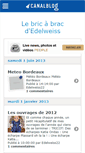 Mobile Screenshot of edelweiss22.canalblog.com
