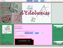 Tablet Screenshot of edelweiss22.canalblog.com