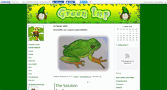 Desktop Screenshot of greenimp.canalblog.com