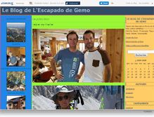 Tablet Screenshot of lescapado.canalblog.com