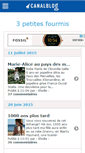 Mobile Screenshot of 3petitesfourmis.canalblog.com