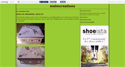 Desktop Screenshot of melmcreations.canalblog.com