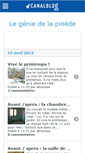 Mobile Screenshot of geniedelapinede.canalblog.com
